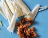 レンジでオクラ肉巻き☆みょうが梅肉和え作り方1写真