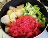 ごろごろ野菜のトマト煮込み❀トルコ料理作り方7写真