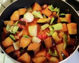 ごろごろ野菜のトマト煮込み❀トルコ料理作り方8写真