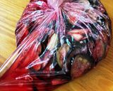 超美味しい！赤紫蘇シロップでしば漬け風作り方2写真