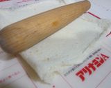 *食パンでビックリ！もちもち大福*作り方1写真