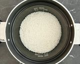 簡単！ 枝豆とナッツのビール炊き込みご飯作り方1写真
