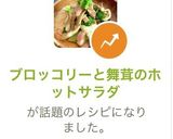 ブロッコリーと舞茸のホットサラダ作り方5写真