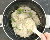 簡単！ 枝豆とナッツのビール炊き込みご飯作り方5写真