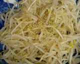 簡単♩胡麻油香る茹でもやし作り方4写真