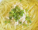 鶏油の鶏清湯のラーメン作り方9写真