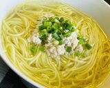 鶏油の鶏清湯のラーメン作り方10写真
