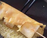 魚肉ソーセージでチーズソパン作り方4写真