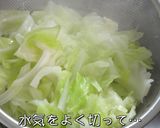 【糖質オフ】塩茹でキャベツのしらすまみれ作り方7写真