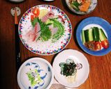 真鯛の短冊をお造りにして綺麗に飾って！作り方14写真