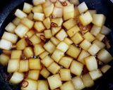 とろ〜り茄子ところっと大根の甘辛作り方4写真