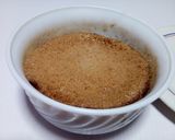 レンジで、３分簡単チョコホットプリン作り方2写真