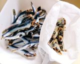万願寺唐辛子と煮干しの佃煮作り方4写真