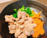 簡単！ぷりぷり緑黄色野菜チキン作り方6写真