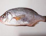 尾頭付き一尾魚の唐揚げ♡甘酢あんかけ作り方1写真