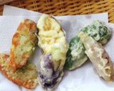 夏野菜と笹かまぼこの天ぷら♪作り方2写真