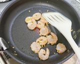卵でボリューム増し♪エビたまチリ作り方7写真