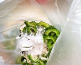 ゴーヤの唐揚げ作り方4写真