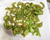 ゴーヤの唐揚げ作り方7写真
