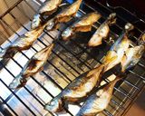 焼き豆アジの醤油漬け/さんまのおまけつき作り方4写真