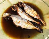 焼き豆アジの醤油漬け/さんまのおまけつき作り方5写真