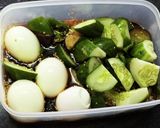 夏野菜大量消費！夏野菜と卵のさっぱり漬け作り方9写真