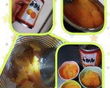 お祭りに有る簡単フルーツ缶詰シャーベット作り方2写真