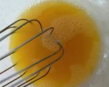 レンジで簡単！舞茸とカニカマの茶碗蒸し作り方3写真