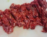 牛肉とピーマンの甘辛炒め❀しょうが風味作り方3写真