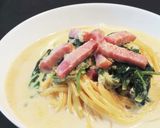 簡単激ウマ豆乳スープパスタ作り方8写真