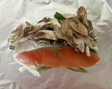 簡単♪鮭と舞茸のホイル焼き作り方2写真