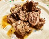 鶏ハツのブラックペッパー焼き作り方4写真
