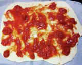 菜園バジルDe●PIZZAマルゲリータ●作り方13写真