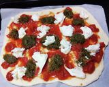 菜園バジルDe●PIZZAマルゲリータ●作り方14写真