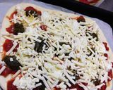菜園バジルDe●PIZZAマルゲリータ●作り方15写真