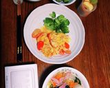 簡単ダイエット！野菜キノコの白だしスープ作り方6写真