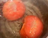 簡単！夏にぴったり！冷製トマトの中華漬け作り方1写真