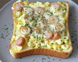 絶品♪たまごトースト作り方6写真