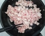 鳥ひき肉で！塩そぼろ丼作り方3写真