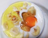 簡単♫チーズとハチミツバナナマフィン♫作り方3写真