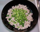 ニンニクの芽と青唐辛子のガパオライス作り方5写真