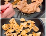 【楽めし】鶏むねネギまみれ作り方3写真