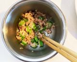 冷たいさっぱりソーメン(ツナ・オクラ)作り方3写真