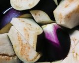 揚げ茄子と万願寺唐辛子の酢味噌和え作り方2写真