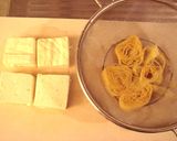 湯葉と豆腐とキノコのあんかけ丼作り方1写真