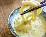 納豆と玉子で。冷やしうどんのつけ汁。作り方5写真