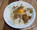 不器用甘辛混ぜうどん作り方2写真