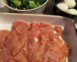 ○鶏むね肉のマヨマスタード炒め作り方1写真