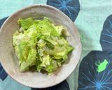 さっぱりレタスの酢みそ和え作り方5写真