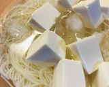 冷製素麺の冷や奴トッピング作り方1写真